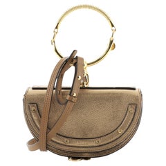 Chloe Calfskin Nile Minaudiere Small Bracelet Bag (SHF-19237) – LuxeDH