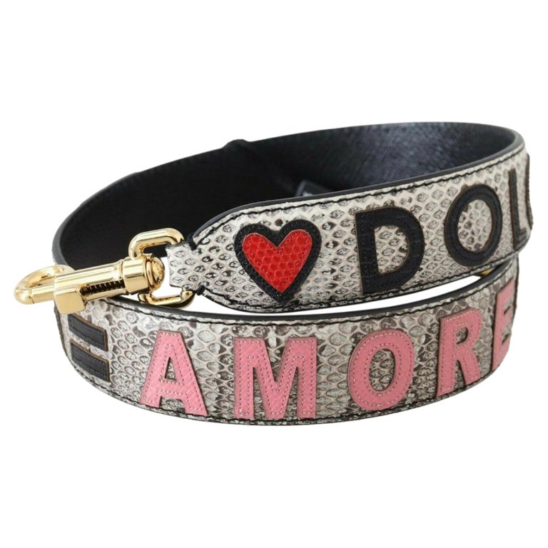 Dolce &amp;amp; Gabbana DG Amore Accessoires pour sacs à main à sangle En  vente sur 1stDibs