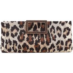 Roger Vivier Leopard Clutch