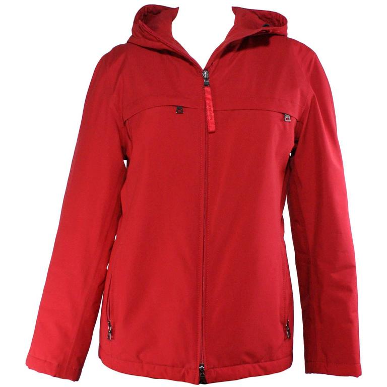 Prada Red Gore-Tex Sports Jacket at 1stDibs | prada gore tex jacket ...