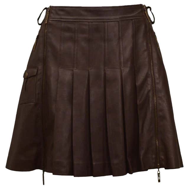Alaia Grommet Skirt at 1stDibs