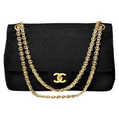 Chanel Classic Flap Jersey 2.55 Vintage Reissue Chain