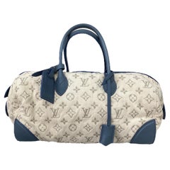 Louis Vuitton Handbag Blue White 