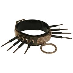 Original punk screw choker, c. 1970s 5