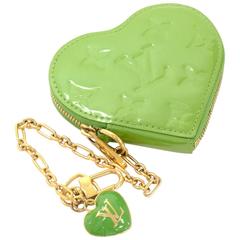 Louis Vuitton Murakami White Multicolor Porte Monnaie Coeur Heart Coin  Purse at 1stDibs