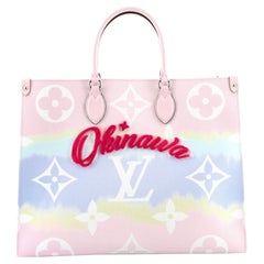 Louis Vuitton OnTheGo Tote Limited Edition Cities Escale Monogram Giant G