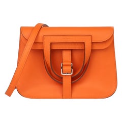 Hermès Black Mini Halzan  Street style bags, Hermes, Fashion