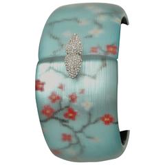 Alexis Bittar Lucite floral cuff