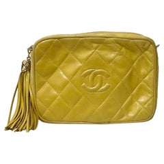 Borsa A Tracolla Chanel Camera Vintage Gialla 2008/2009