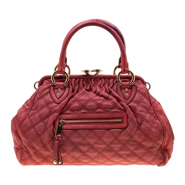 Marc Jacobs Magenta Quilted Leather Cecilia Satchel For Sale at 1stDibs ...