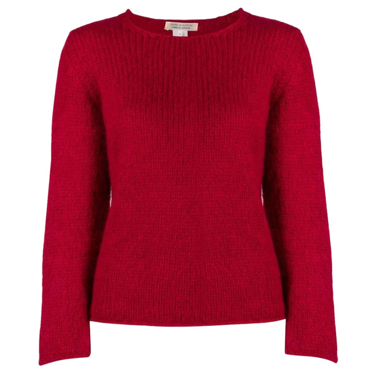 Sweat Cycliste Vintage Induba Rouge Années 70 - Taille 3 Manches Longues - Occasion