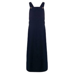 2000s Comme Des Garçons Blue Denim Jumpsuit with Long Skirt
