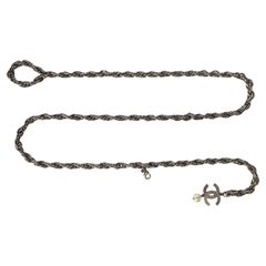 Chanel Silver Rope Chain Belt from the Autumn 2006 Collection