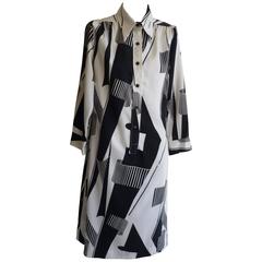 1960s Lanvin Shirt Dress