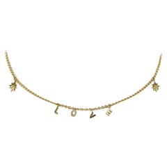 Shay Love 18K Yellow Gold And Diamond Chain Necklace 