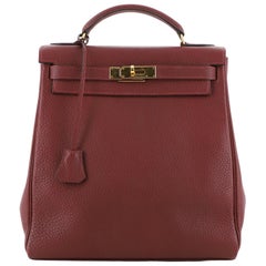 Hermes Kelly Ado Backpack Fjord 28