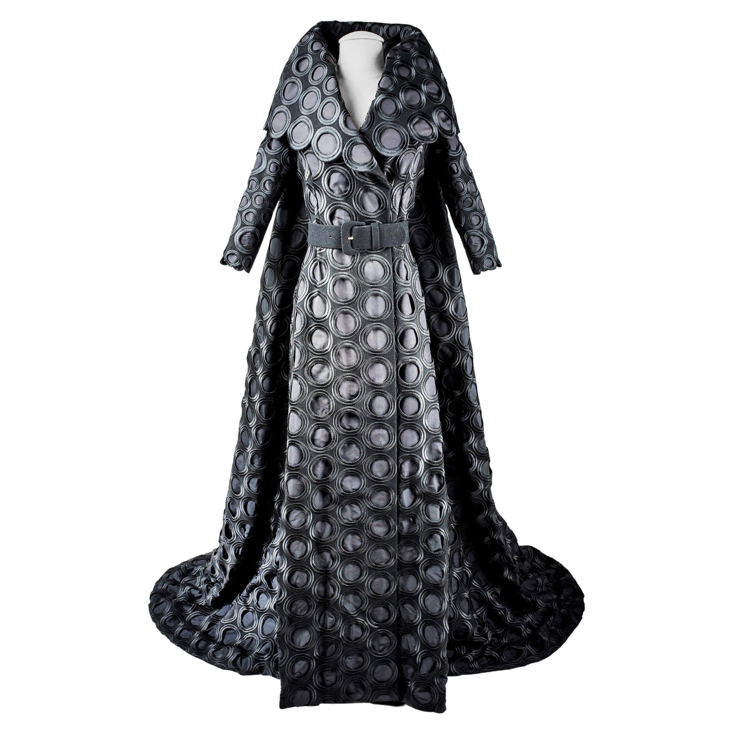 Wool Coat Dress by Julien MacDonald for Givenchy Couture - Fall Winter 2003 For Sale