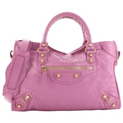 Balenciaga City Giant Studs Bag Leather Medium