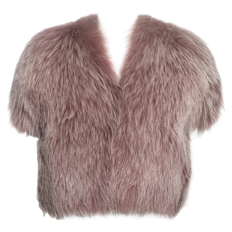 Fur Louis Vuitton Jacket - 6 For Sale on 1stDibs
