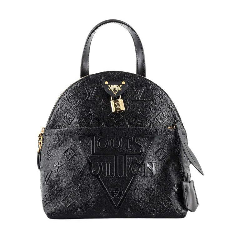 Louis Vuitton Moon Backpack Embossed Monogram Midnight Canvas at 1stDibs
