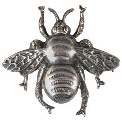 Joseff of Hollywood Silver Bee Pin