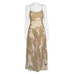Chanel By Karl Lagerfeld Plissee-Ballerina-Kleid, Frühjahr-Sommer 2000