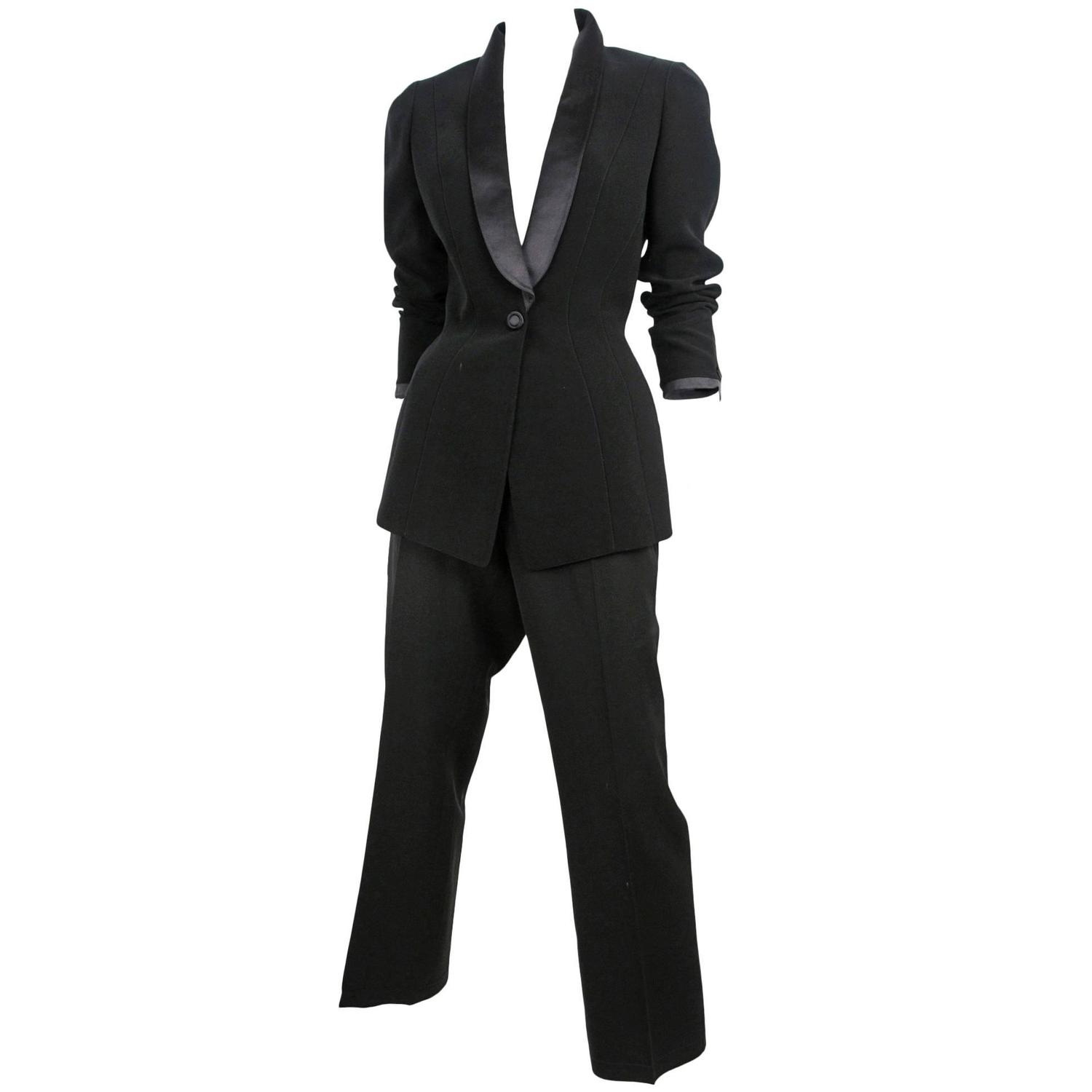 Tuxedo Pant Suit For Sale at 1stdibs