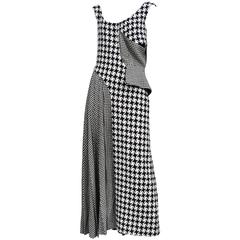 Yohji Yamamoto Houndstooth Dress 10