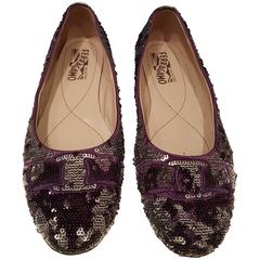 Salvatore Ferragamo paiettes Ballerina 4