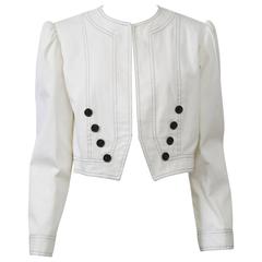 Oscar de la Renta Cropped Jacket 10