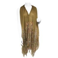 Alexander McQueen Chiffon Drape Top 1