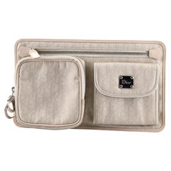 Christian Dior Vintage Trotteur Bag Diorissimo Canvas
