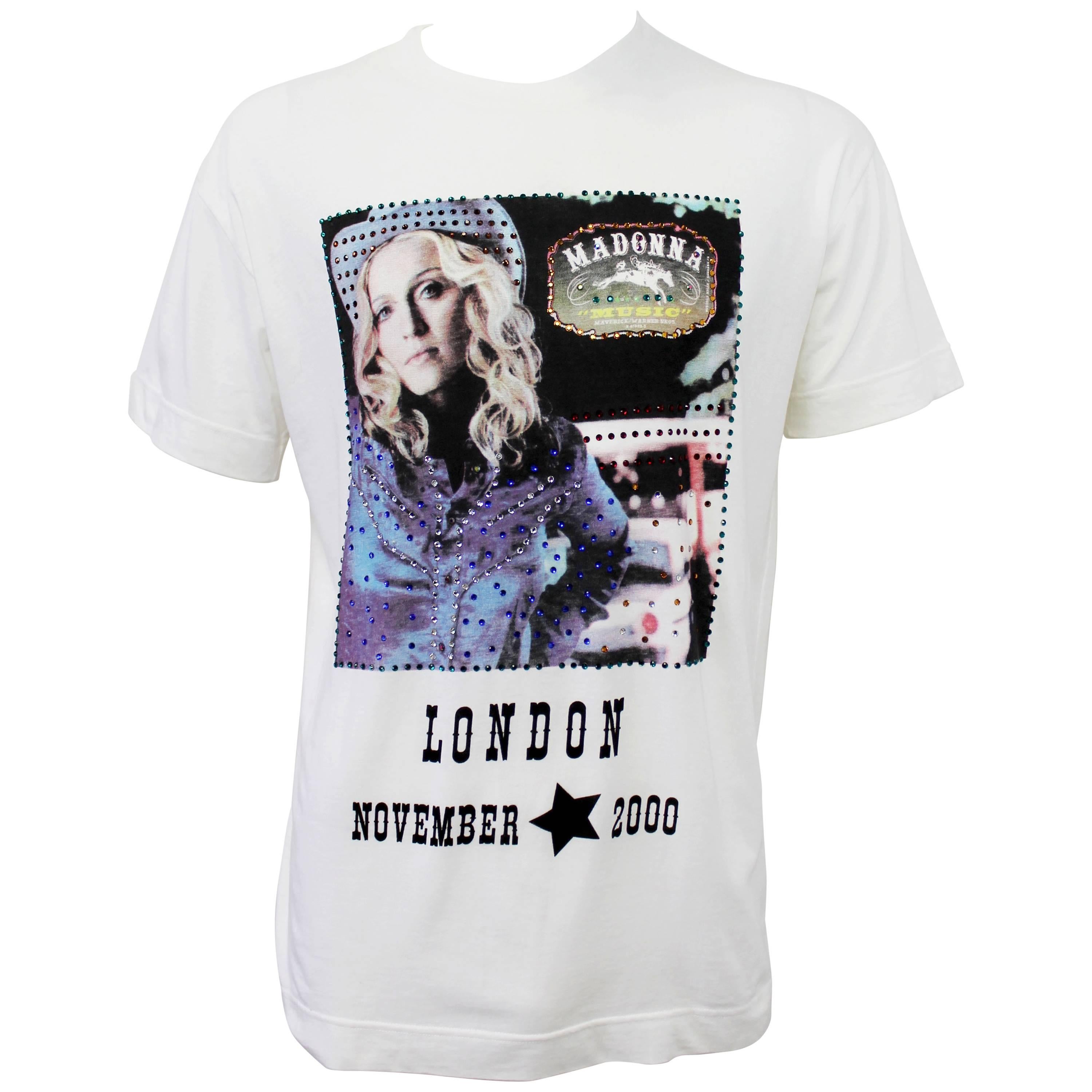 Dolce and Gabbana "Madonna London November 2000" T-Shirt