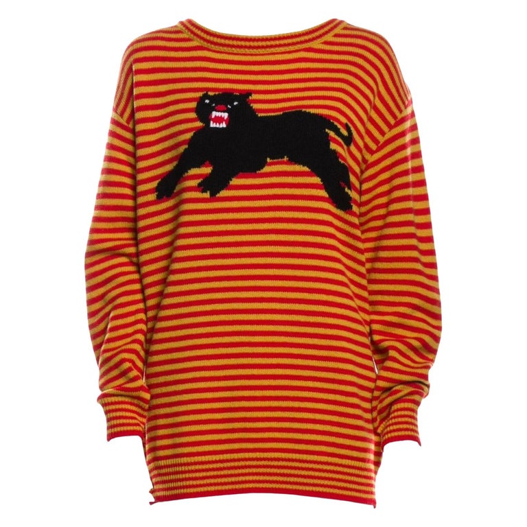 New Laura Dern Big Little Lies Gucci Panther Sweater Sz M "She Knows"  episode For Sale at 1stDibs