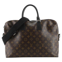 Louis Vuitton Porte-Documents Jour Bag Macassar Monogram Canvas