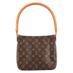 Louis Vuitton Looping Handbag Monogram Canvas MM