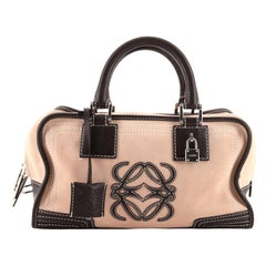 Loewe Amazona Bag Stitched Suede 28
