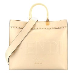 Fendi Sunshine Shopper Tote Leather Medium