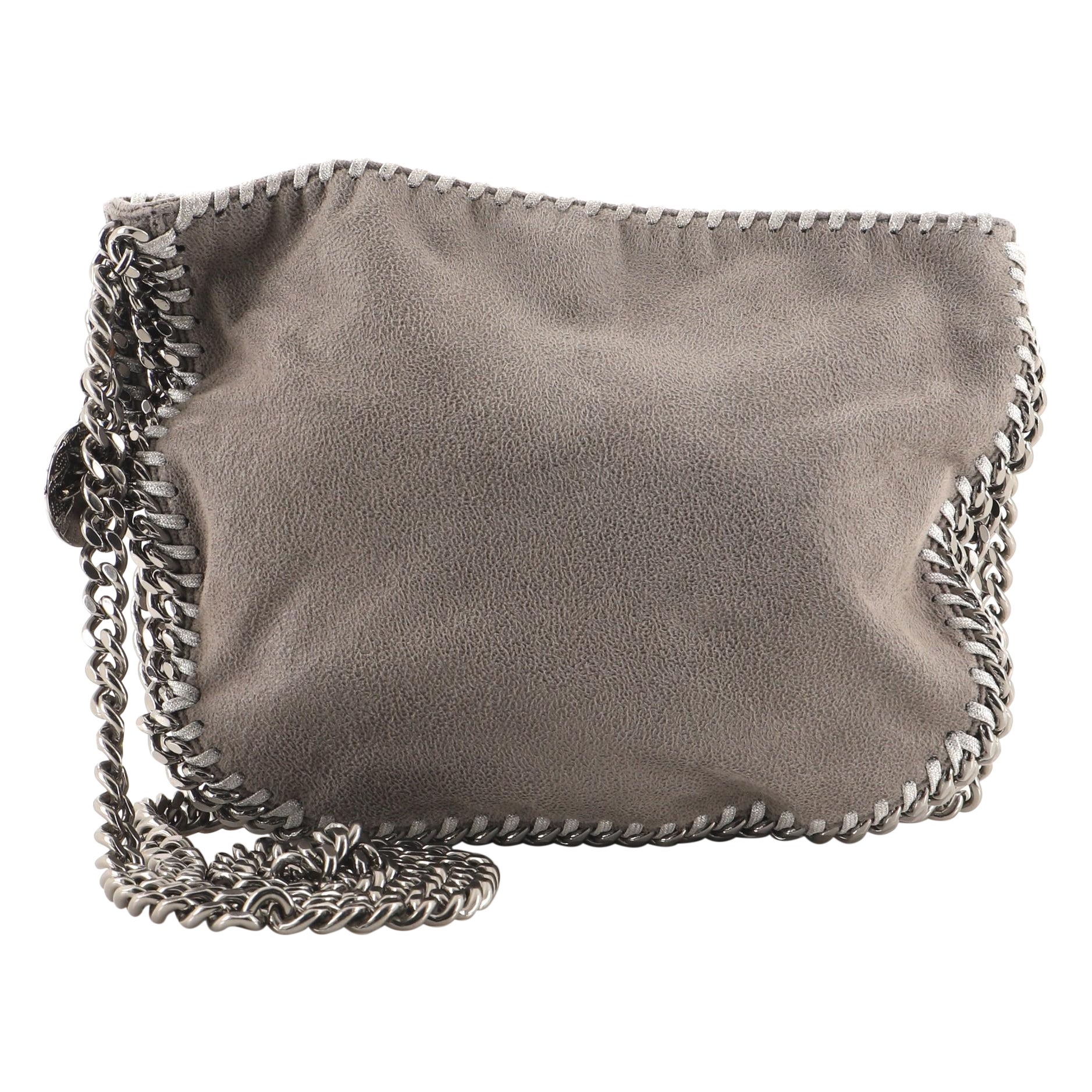 Stella McCartney Falabella Open Crossbody Bag Shaggy Deer Small