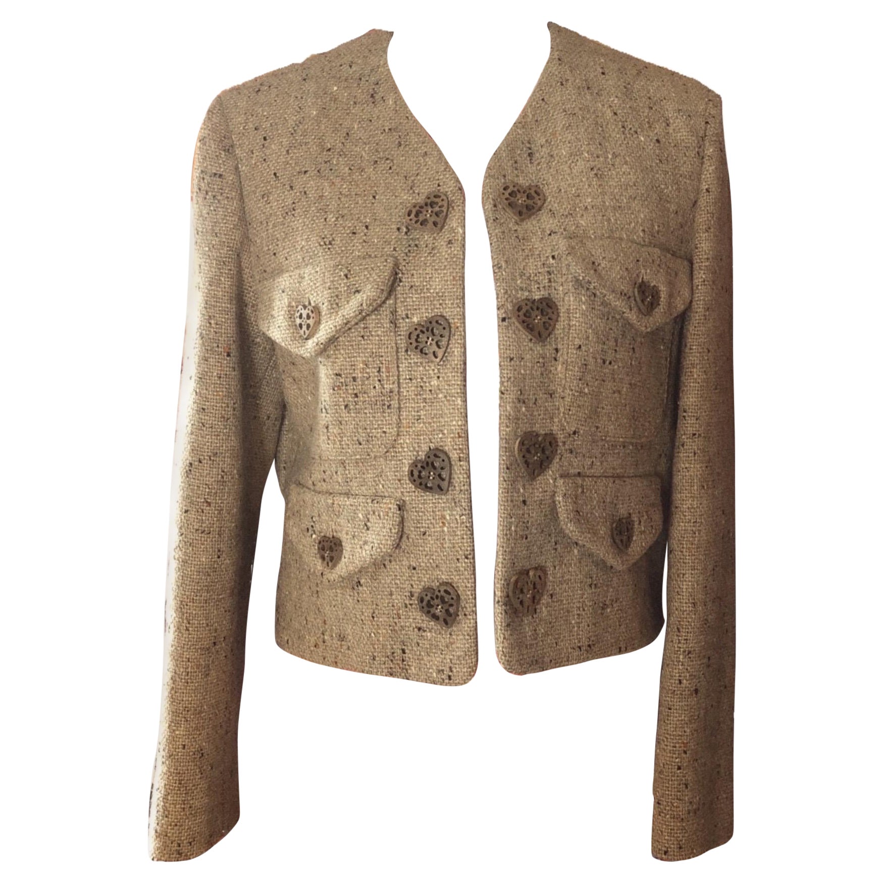 MOSCHINO 1990s mohair cardy main image 0