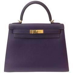 Hermes Kelly 28 Iris  Epsom GHW