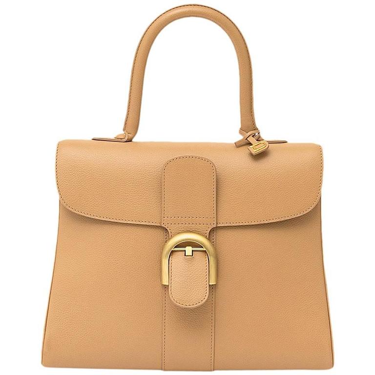 New Delvaux Brillant MM Sand + strap