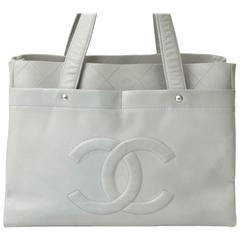 Chanel Travel Bag in Blue/Grey