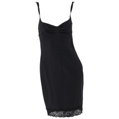 Dolce & Gabbana Seductive Black Lace Dress