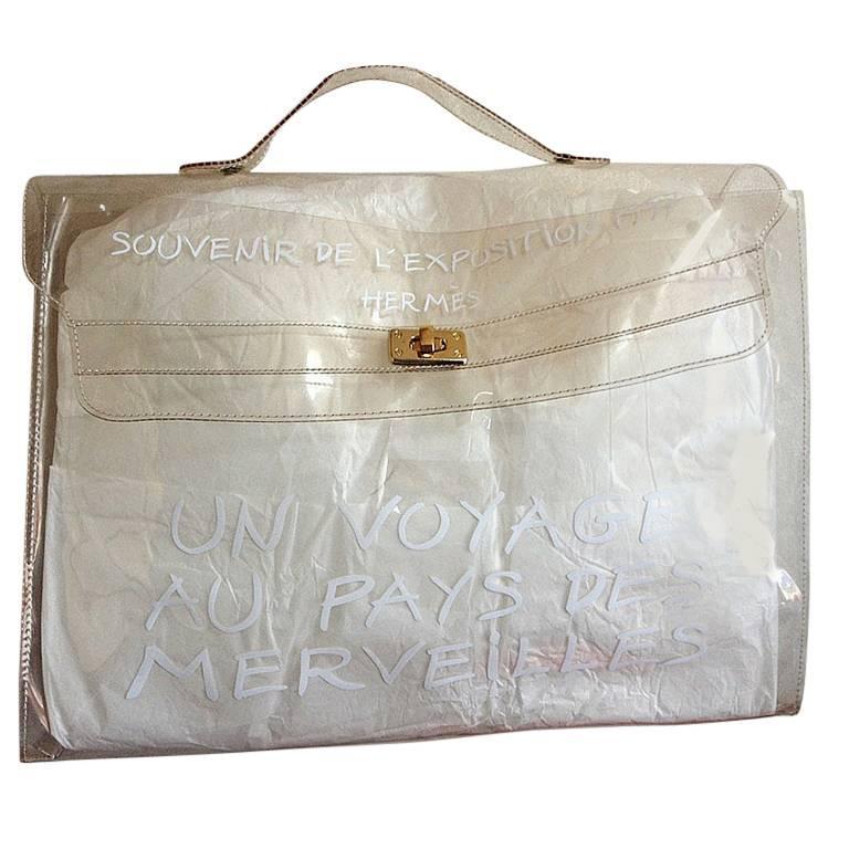 Hermes Handbags Sac Kelly Hermes Transparent Hermes Birkin Bag Clear Hermes  Kelly Bag Hermès Kelly Vinyl Beach