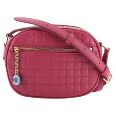 Celine C Charm Camera Bag Quilted Leather Small