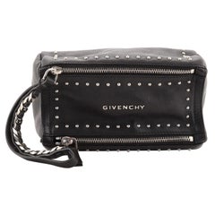 Givenchy Pandora Wristlet Clutch Studded Leather