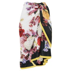 Dolce & Gabbana Rose Hydrangea
printed cotton swimsuit sarong sarong pareo