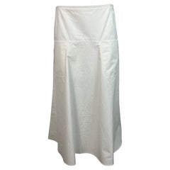 Sofie D'Hoore Falda Midi Blanca, Talla 38