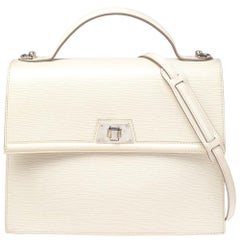 Louis Vuitton Jaune Pale Epi Leather Sevigne GM Bag